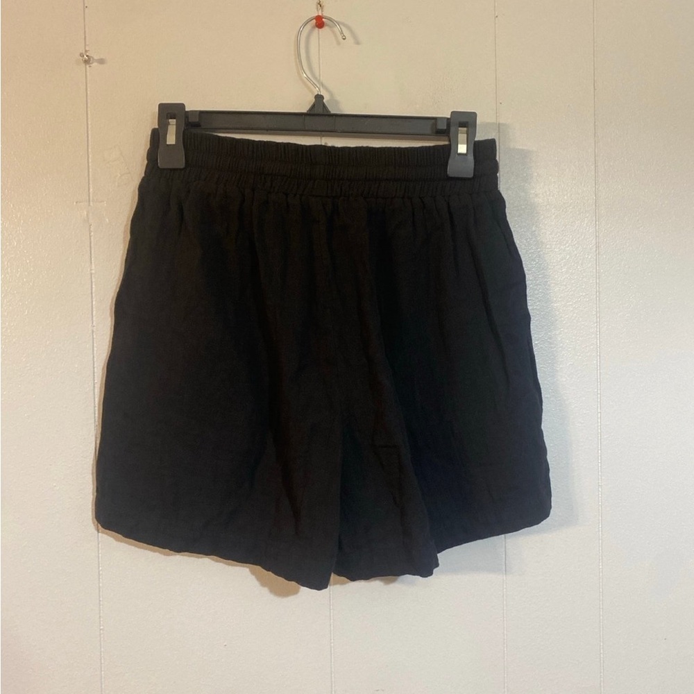 Gottex Beach Life Resort Black Flowy Style Casual Drawstring Short NWT size S - Picture 7 of 8
